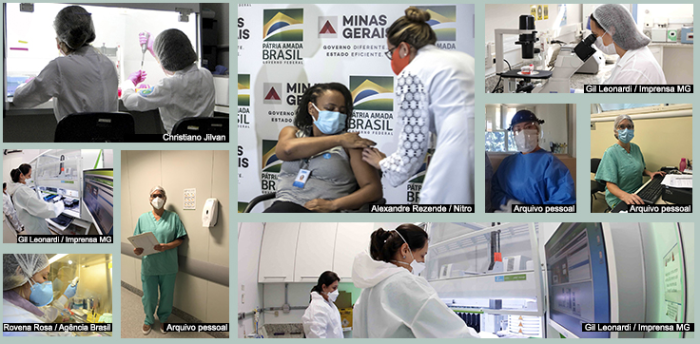 Mulheres na linha de frente: profissionais da Saúde enfrentam plantões de até 24h na luta contra a covid-19