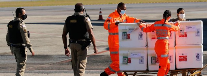 Minas Gerais: Minas começa vacinação das Forças de Segurança e Salvamento