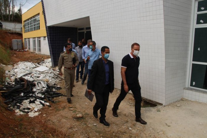 Delegacia Cidadã de Colombo ultrapassa 80% do projeto executado