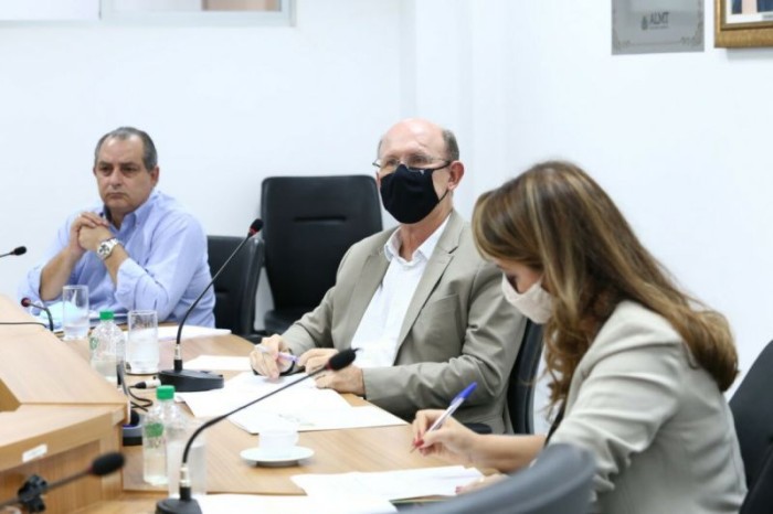 Audiência pública remota - Foto por: Helder Faria - ALMT