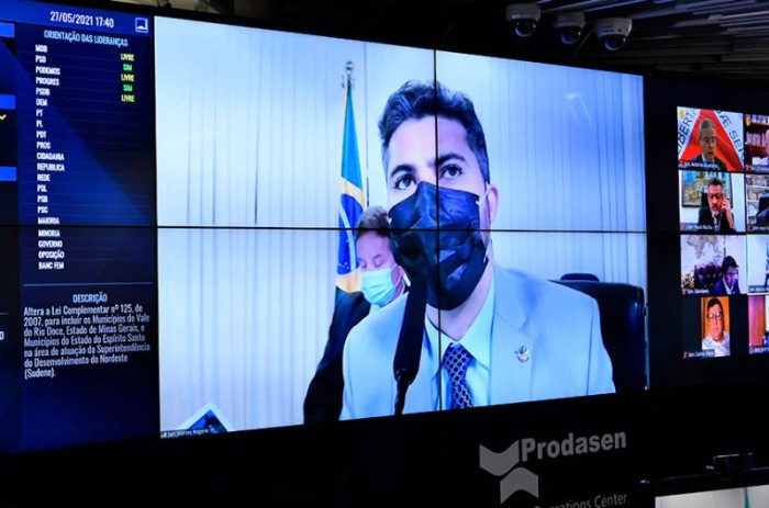 O senador Marcos Rogério (DEM=-RO) foi o relator da MP 1.027/2021, aprovada sem alterações