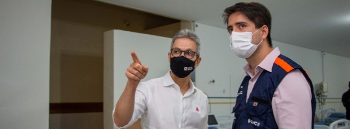 Governador Romeu Zema inaugura 10 leitos de UTI em Poço Fundo, no Sul de Minas