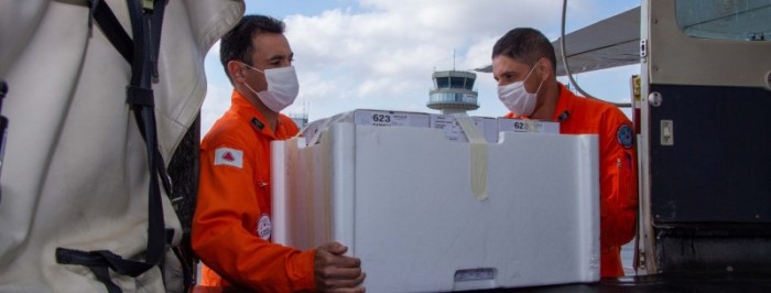 Estado distribui vacinas contra a covid-19 para as Unidades Regionais