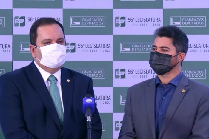 Entrevista com o deputado Elmar Nascimento e com o relator da MP no Senado, senador Marcos Rogério - (Foto: Reprodução/YouTube)