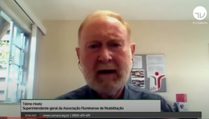 Telmo Hoelz: sem suporte não há como atender quem precisa de reabilitação - (Foto: Reprodução)