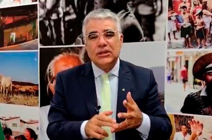 O senador também criticou a cúpula da CPI da Pandemia - Reprodução TV Senado