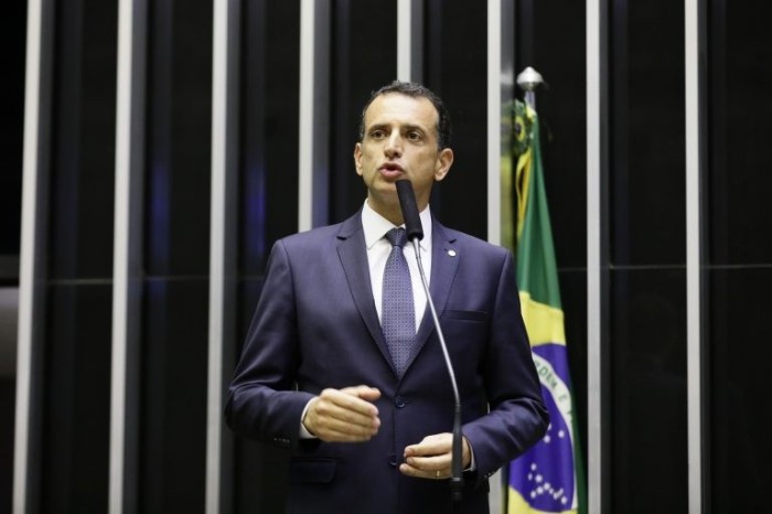 Sessão deliberativa desta quarta-feira (23) - (Foto: Pablo Valadares/Câmara dos Deputados)