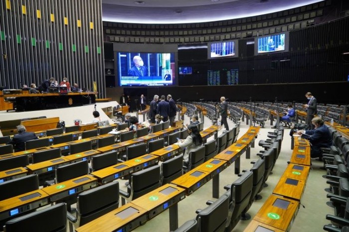 Sessão do Plenário da Câmara dos Deputados - (Foto: Pablo Valadares/Câmara dos Deputados)
