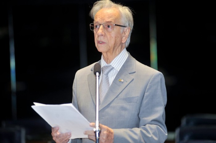 Itamar Franco faleceu há dez anos, no exercício do mandato de senador - José Cruz/Agência Senado