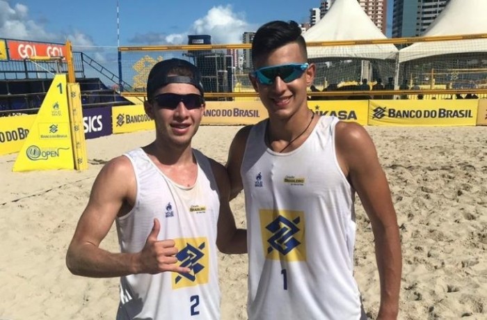 Etapas do Circuito Brasileiro Sub-19 de vôlei de praia terão seis duplas de MS