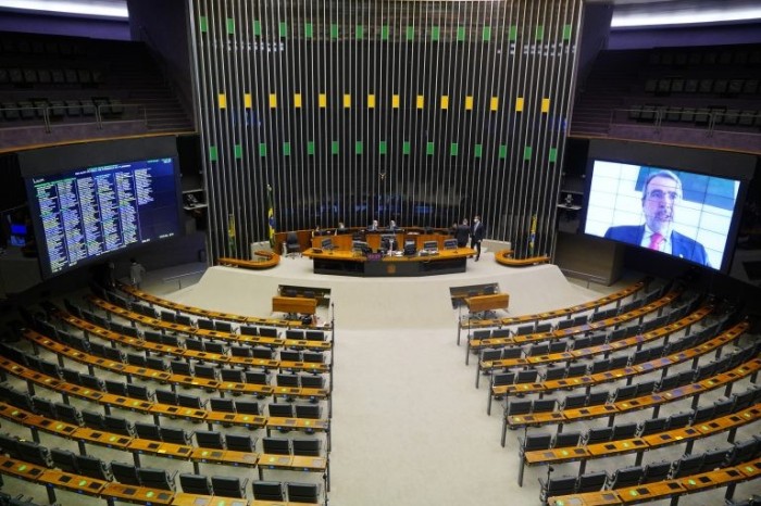 Sessão do Plenário da Câmara dos Deputados - (Foto: Pablo Valadares/Câmara dos Deputados)