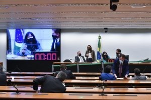 Comissão Mista de Orçamento, em reunião nesta quarta-feira - (Foto: Leopoldo Silva/Agência Senado)