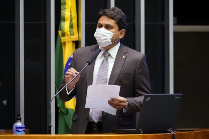 O deputado Juscelino Filho, relator da LDO - (Foto: Pablo Valadares/Câmara dos Deputados)