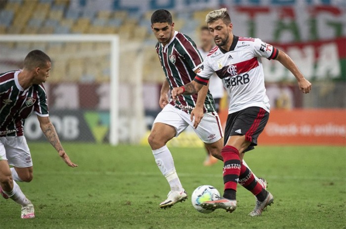 Fla x Flu no Maracanã; projeto de Rodrigo Pacheco (DEM-MG) capitaliza clubes e aumenta a fiscalização - Alexandre Vidal / Flamengo
