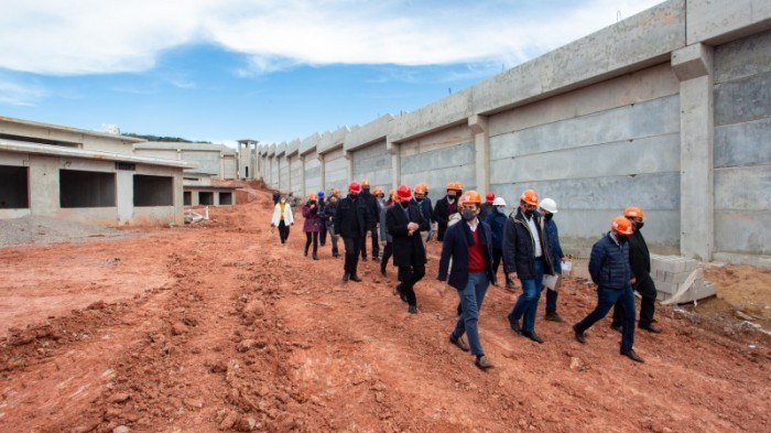 Ao cumprir agenda em Santa Cruz do Sul, o governador visitou o canteiro de obras do Case no bairro Esmeralda - Foto: Felipe Dalla Valle/Palácio Piratini