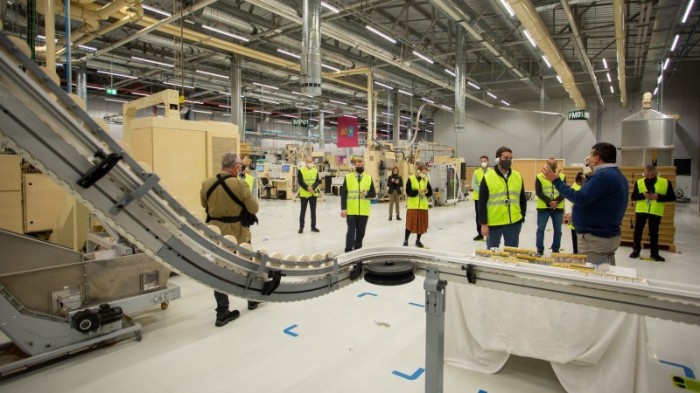 As instalações da JTI visitadas por Leite se localizam no bairro Industrial - Foto: Felipe Dalla Valle/Palácio Piratini