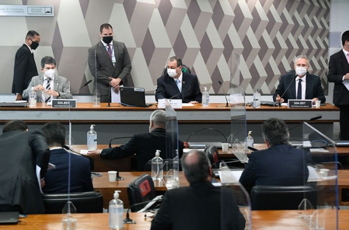 Irregularidades envolvendo as negociações para a compra da vacina indiana Covaxin são alvo de uma das linhas de investigação da CPI da Pandemia - Jefferson Rudy/Agência Senado