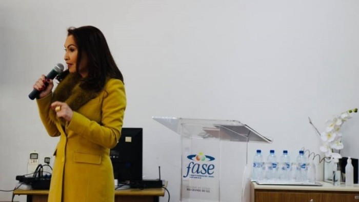 Sônia é tecnóloga em Administração Pública e bacharel em Administração de Empresas - Foto: Ascom SJSPS