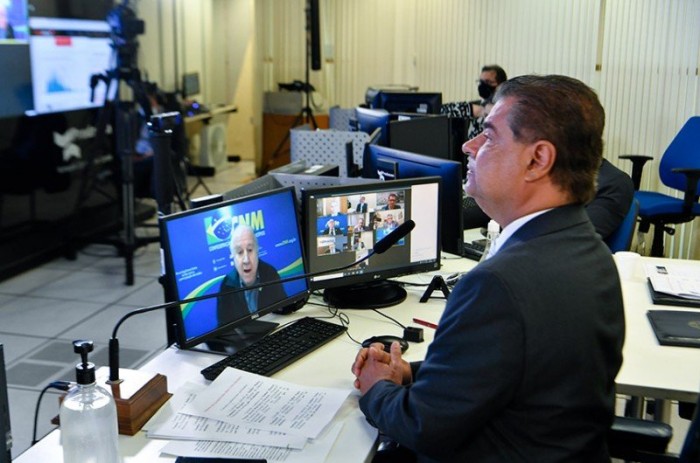 O senador Nelsinho Trad é autor do requerimento para a sessão e presidiu o debate - Leopoldo Silva/Agência Senado