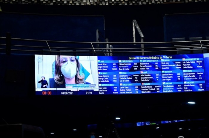 Senadora Leila Barros relatou o projeto - Agência Senado