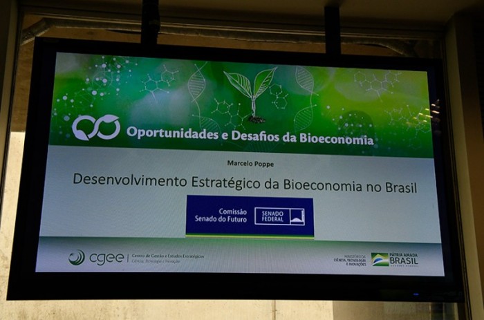 Audiência pública, promovida pela Comissão Senado do Futuro, debateu o desenvolvimento da bioeconomia: instrumento contra a dependência - Roque de Sá/Agência Senado