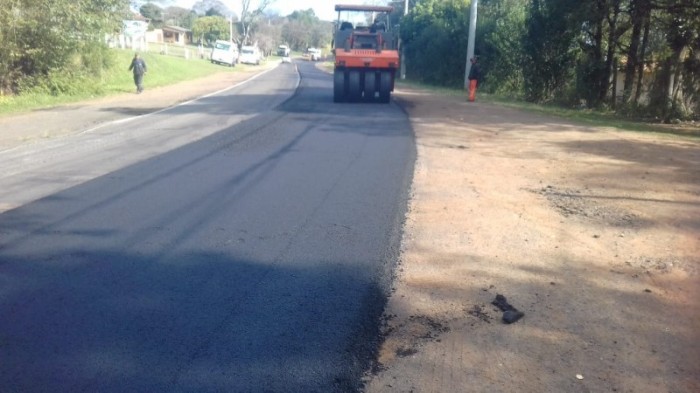 No total, serão recuperados 43 quilômetros da rodovia - Foto: Divulgação Daer