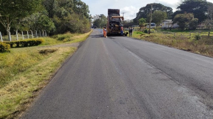 Ações abrangem 7,5 quilômetros da VRS-809 - Foto: Divulgação Daer