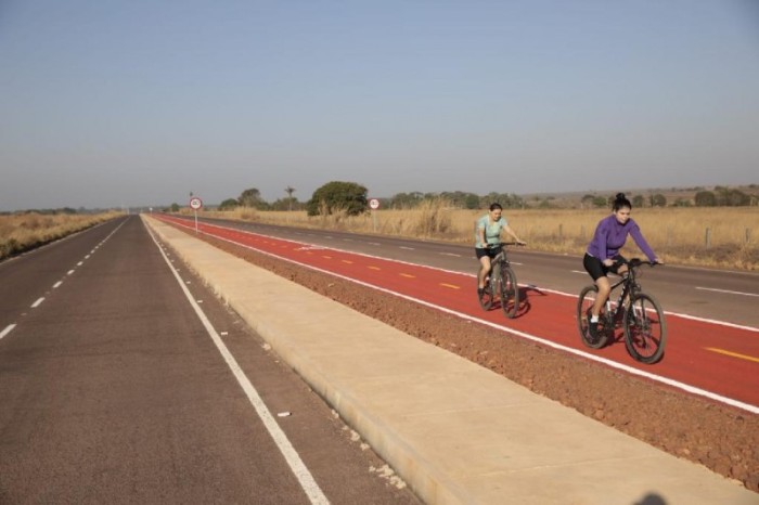 Moradores destacam melhorias na qualidade de vida após pavimentação e primeira ciclovia em Marcelândia