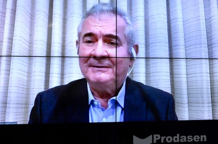 Senador Angelo Coronel (PSD-BA), presidente da CPMI das Fake News, quer a retomada dos trabalhos da Comissão em setembro