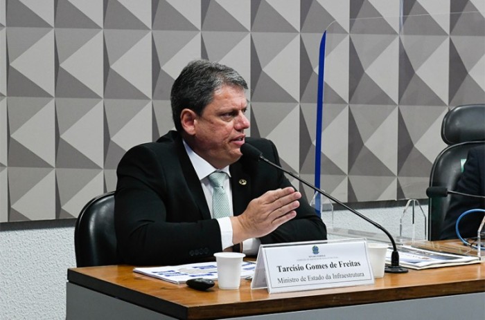 Segundo o ministro da Infraestrutura, Tarcísio de Freitas, medida provisória não irá interferir nas iniciativas estaduais já aprovadas, mas garantir a segurança jurídica para quem quer investir - Roque de Sá/Agência Senado