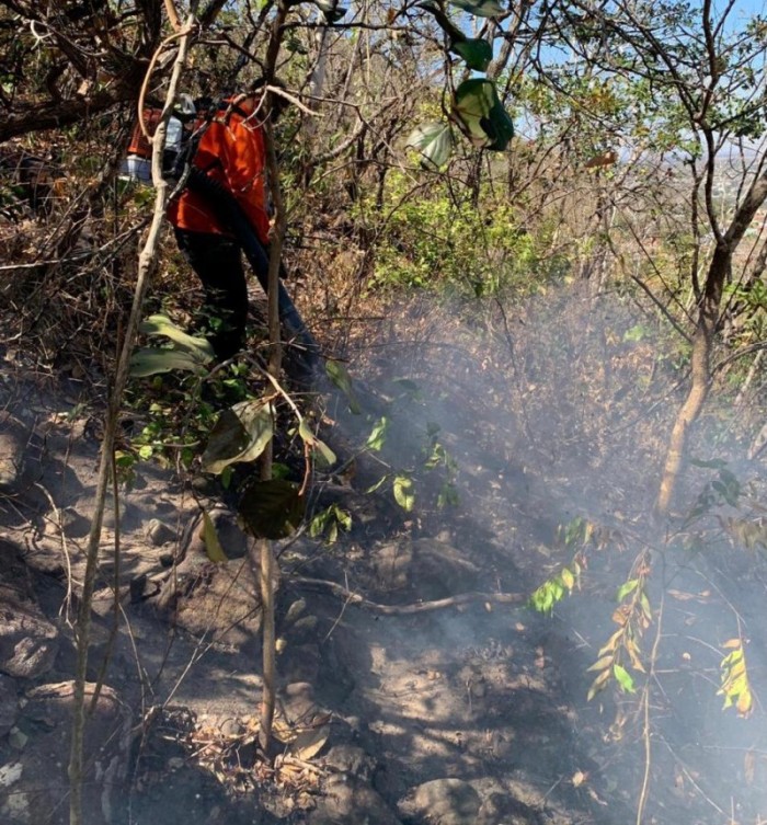 Ação preventiva contra incêndios florestais monitora Serra Azul em Barra do Garças