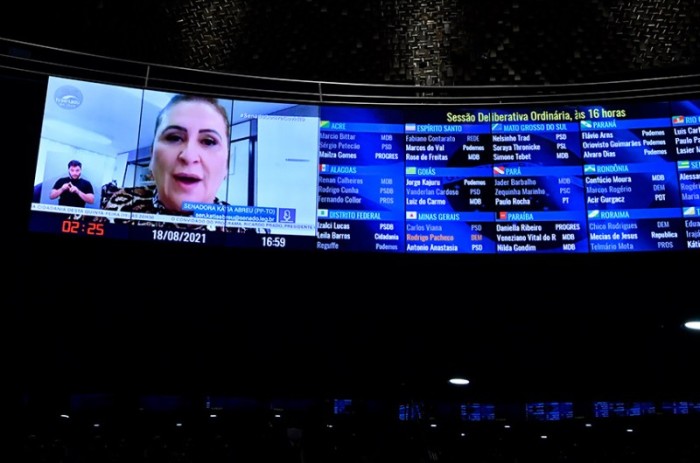 Senadora Kátia Abreu (PP-TO) quer maior abertura do Mercosul - Waldemir Barreto/Agência Senado