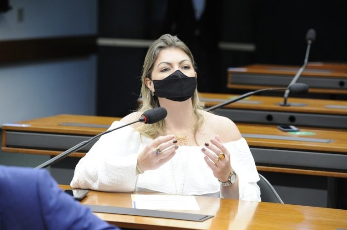 Aline Sleutjes quer informações sobre problemas do setor leiteiro - (Foto: Cleia Viana/Câmara dos Deputados)