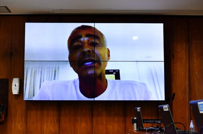 O relator da proposta, senador Romário (PL-RJ), destacou a importância do homenageado para o desenvolvimento econômico da região - Waldemir Barreto/Agência Senado