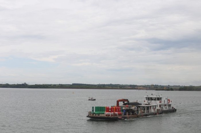 Navio de transporte de cargas em hidrovia - (Foto: Gilberto Marques/A2img)