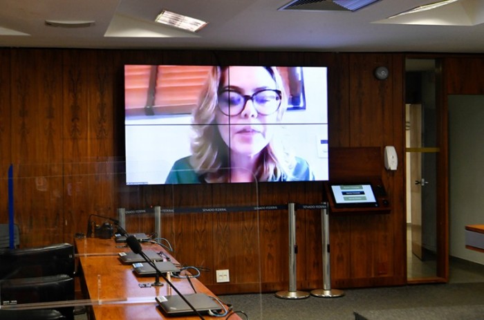 A relatora, senadora Leila Barros (Cidadania-DF), apresentou substitutivo ampliando o alcance do projeto original, do senador Fernando Bezerra (MDB-PE) - Leopoldo Silva/Agência Senado