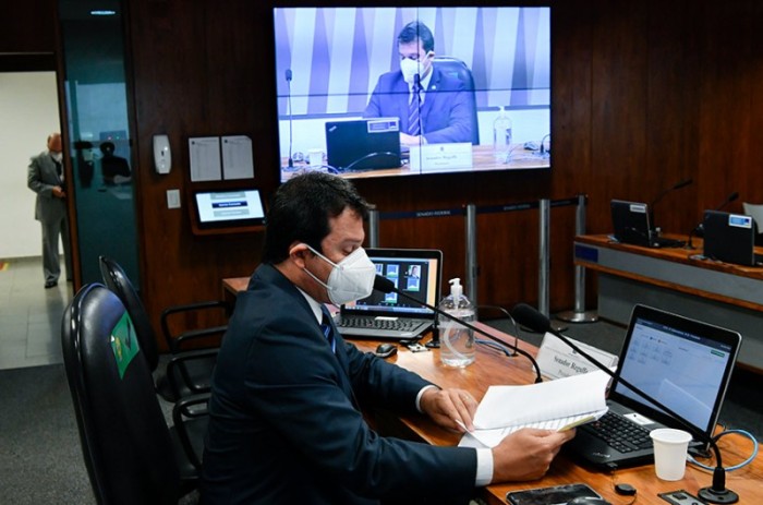 A Comissão de Fiscalização e Controle (CTFC) aprovou parecer favorável do senador Reguffe, nesta terça-feira (31). O relatório chegou a ser lido na segunda-feira, mas não houve quórum para votação - Leopoldo Silva/Agência Senado