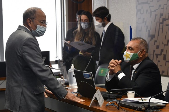Sem quórum, a reunião desta terça-feira (31) chegou a ser aberta pelo senador Telmário Mota, um dos integrantes do colegiado, e reagendada para as 14h30 de 14 de setembro - Leopoldo Silva/Agência Senado