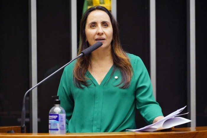 Adriana Ventura, autora da proposta - (Foto: Pablo Valadares/Câmara dos Deputados)