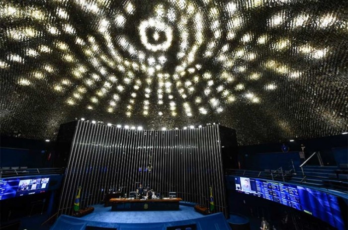 O texto foi aprovado com 68 votos favoráveis, três contrários e uma abstenção - Jefferson Rudy/Agência Senado