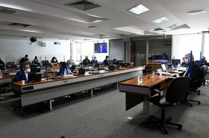 Plenário da Comissão de Assuntos Sociais presidida por Sérgio Petecão (D) - Roque de Sá/Agência Senado