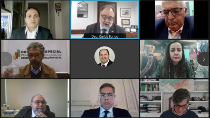 A Comissão Especial para a Adesão do Estado ao RRF realizou 15 reuniões - Foto: Reprodução