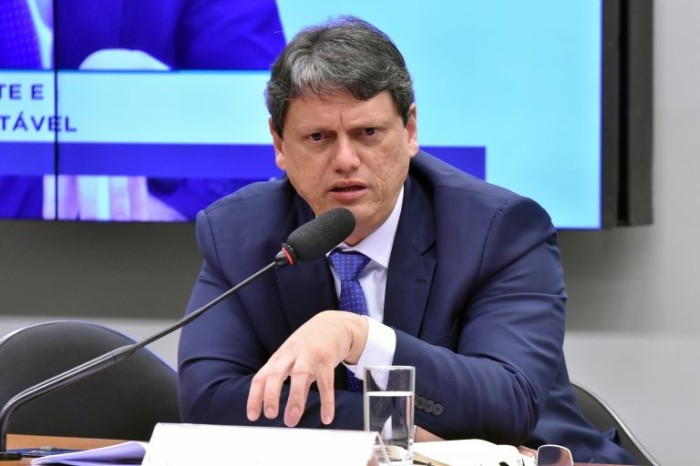 Ministro Tarcísio Gomes de Freitas - (Foto: Reila Maria/Câmara dos Deputados)