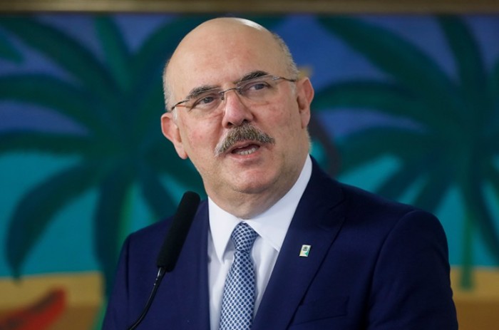 O ministro da Educação, Milton Ribeiro, comparecerá ao Senado nesta quinta - Isac Nóbrega/PR