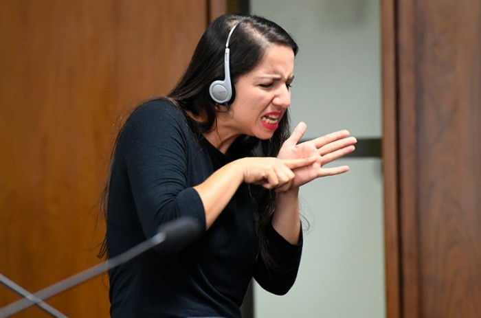 Comissões do Senado contam com serviço de libras; PEC em tramitação na Casa, originada de ideia de cidadã sergipana, torna a linguagem brasileiras de sinais um dos idiomas oficiais do Brasil - Jane de Araújo/Agência Senado