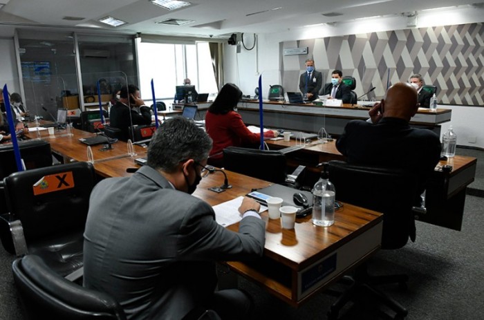 Nome de André Mendonça, indicado ao STF, aguarda deliberação da CCJ; Alessandro Vieira (Cidadania-SE) voltou a pedir ao presidente da comissão, Davi Alcolumbre (DEM-AP), a realização da sabatina - Roque de Sá/Agência Senado