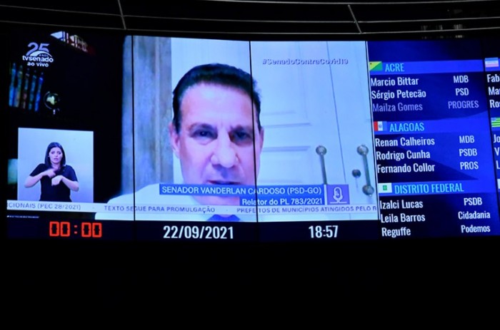 O texto foi aprovado com emenda de redação do relator, senador Vanderlan Cardoso