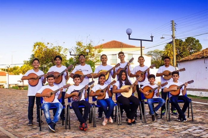Orquestra Bandolins de Oeiras: aprendizado do instrumento é tradição na cidade - Divulgação/Governo do Estado do Piauí