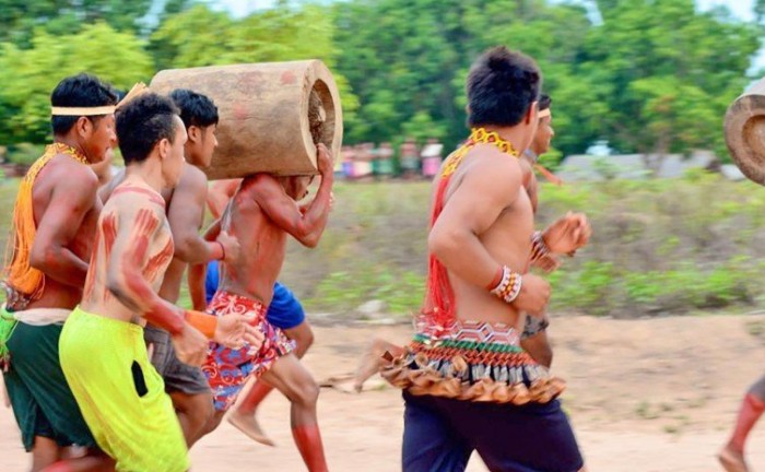 Adetuc realiza ação de fomento à cultura durante 4ª edição dos Jogos tradicionais do povo Krahô, em Itacajá