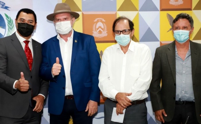 Reunião contou com a participação de representantes do agronegócio de várias localidades do Tocantins, do deputado federal Eli Borges e de secretários de Estado - Foto: Esequias Araújo/Governo do Tocantins